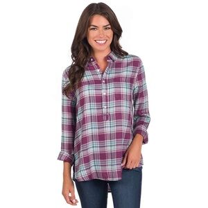 NWT $68 Taylor Tunic Popover in Nashville by The Southern Shirt Co.
